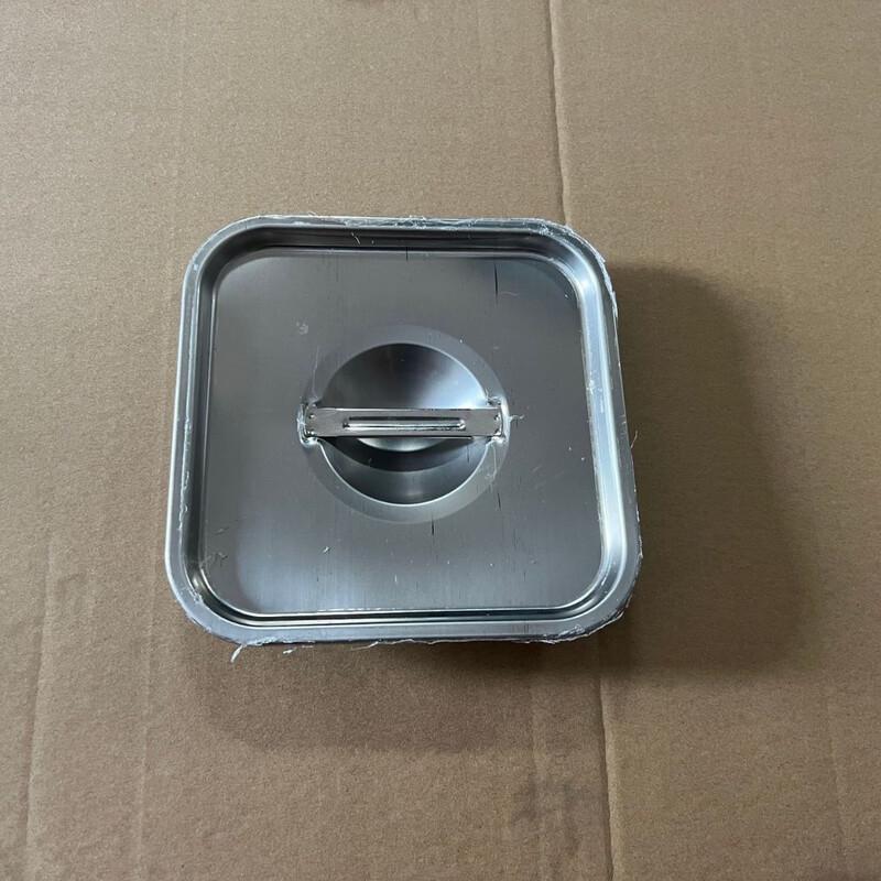 

ZISIZ Square Stainless Steel Condiment Bowls, Set of 2