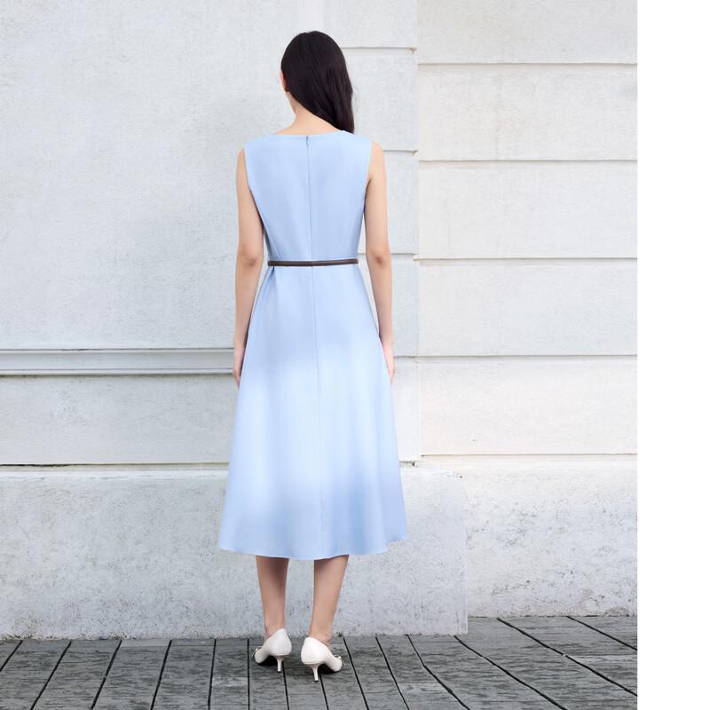 ELLASSAY Sleeveless V-Neck A-Line Dress