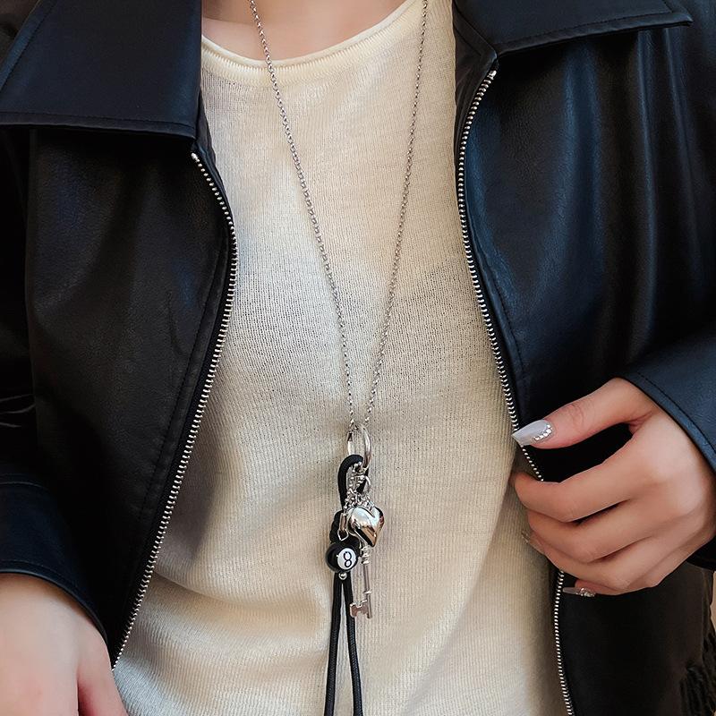 Empress Dowager Love Saturn Item Sweater Chain Niche Versatile Premium Jewelry