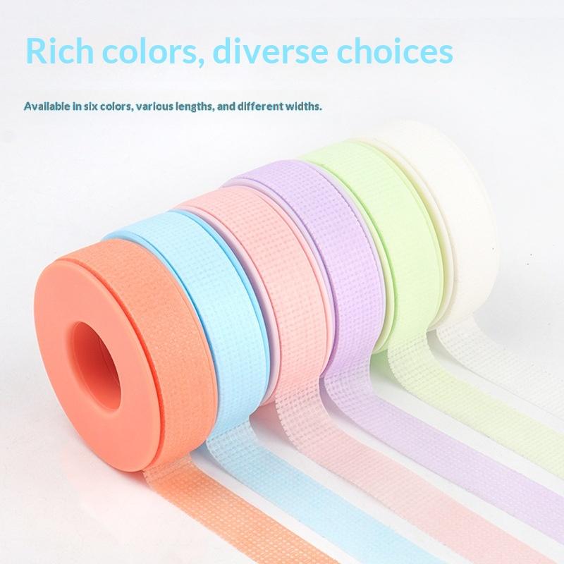 1 Rolo de Patch para Cílios Postiços Sob os Olhos Tecido Não Tecido Respirável Fita de Silicone Gel Médico Fornecedor de Extensão de Cílios Ferramentas de Maquiagem
