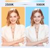 Studio Grade 40W Rgbs LED Video Light Builts in Battery Type C Charging 2500K 9000K Color Ranges Noiseless Operation for Live Broadcast