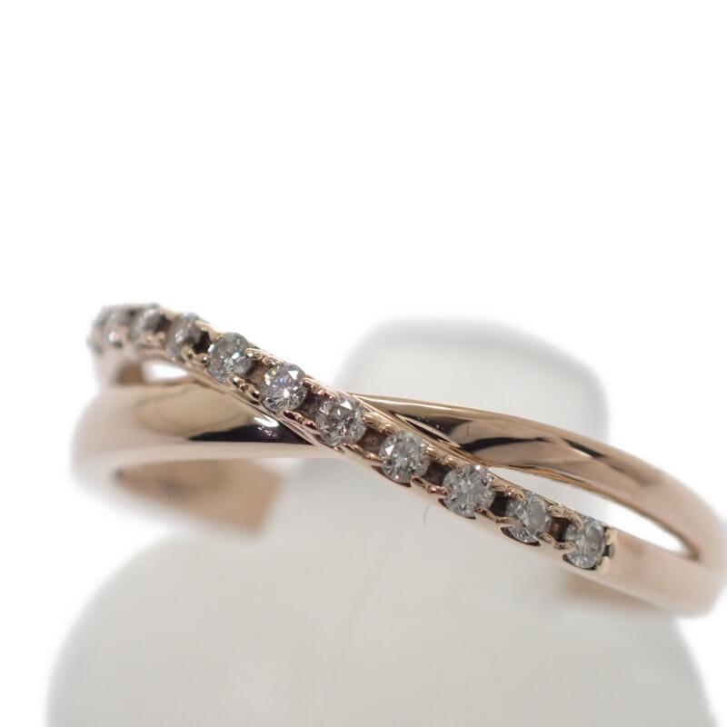 VANDOME  AGAR981707DI #9(JP Size) Ring K18 Pink Gold Women