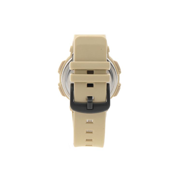 Casio Baby-G Series Classic Round Dial Waterproof Sports Quartz Movement Resin Strap Watch Women watches Brown BGA-255-5A
