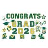 30Pcs Graduation Car Magnetic Stickers Waterproof Reusable 2026 Senior Grad Car Decorations Bumper Magnets for Refrigerator Metal Surfaces Party