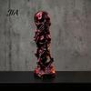 Skull Figurine Decor Triple Stacked Skulls Figurine, Spooky See Hear Speak No Evil Skeleton Head Three Wise Skeletons Statue Statue, 3D Printed Gothic