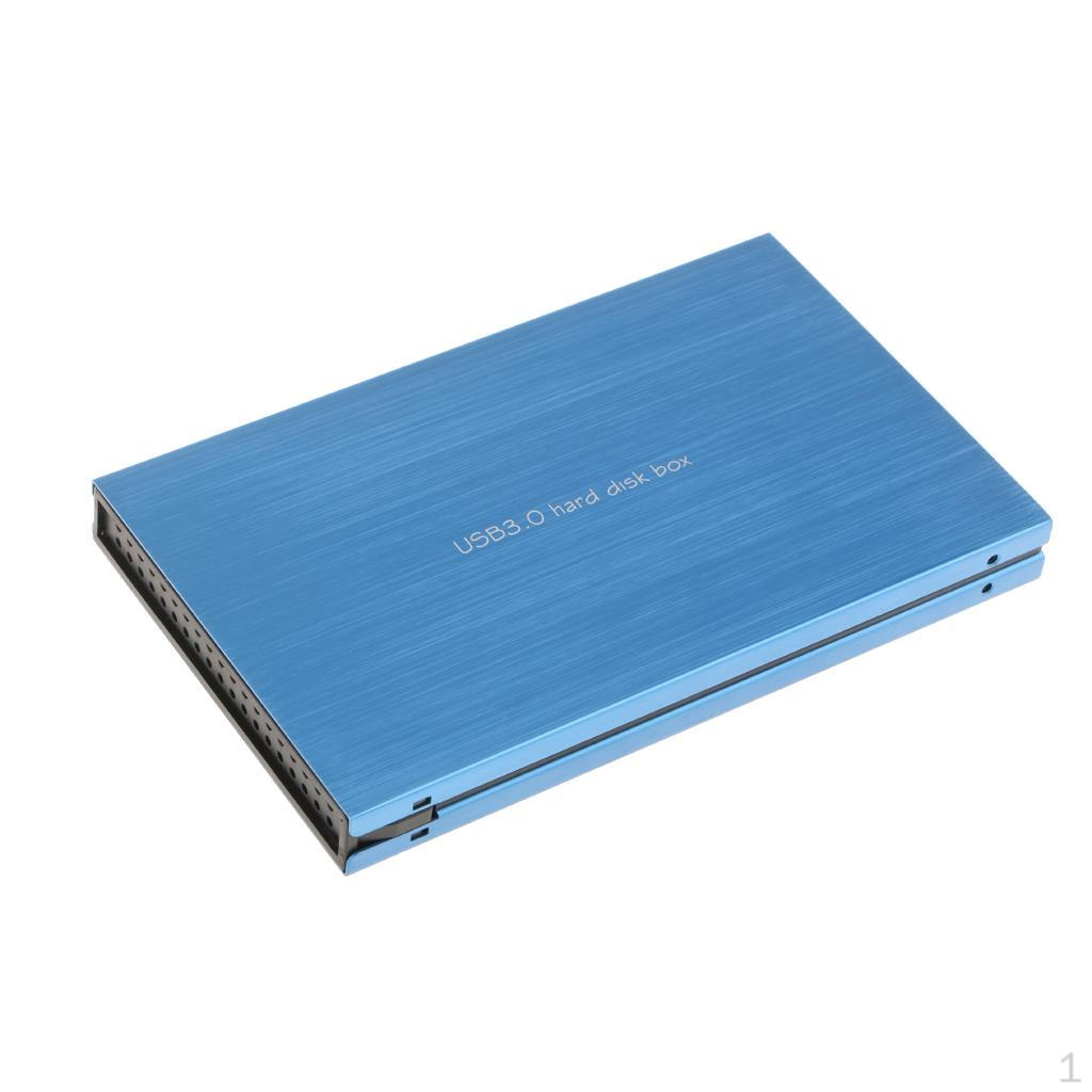 

2.5 Aluminum SDD Enclosure Case With USB синий