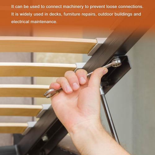 uxcell M3 Copper Washers, Flat Washers, 200pcs Brass Rings, 6mm OD, 0.5mm Thickness, Metal Seal Gasket Rings for Screws, Bolts, and Nuts