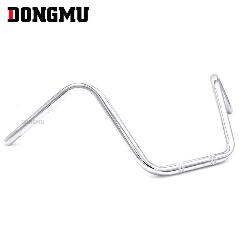 Universal Retro Motorcycle Handlebars 22mm Cruiser Prince Ultra-High
