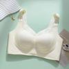 Women Plus Size Full Cup Thin Seamless Bra Reduce Bust Size Adjusting Underwear
