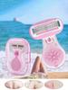 1set Women's Hair Removal Razor, Including Underarm, Leg And Bikini Area Hair Shaver,Portable Shaver,Pink Safety Manual Razor