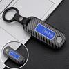 Carbon Fiber Silicon Car Key Cover Case For Mazda 3 Alexa Cx4 Cx5 Cx8   Auto Remote Smart Protective Shell Accessories