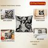 2D Modern Geometric Abstract Pattern Cushion Covers Pattern Cushion Cover Suitable For Sofa Bedroom Car Pillow Cover