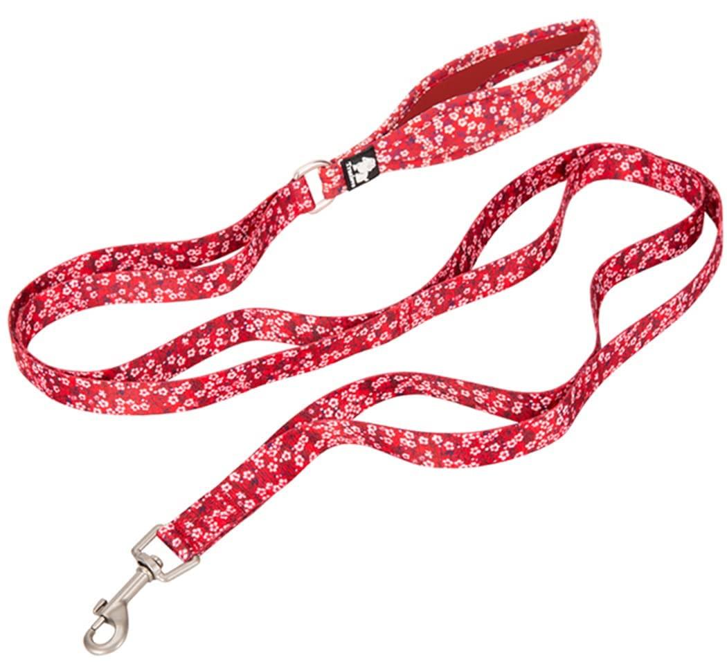 

cocomall Dog Leash for and Large Training Long Pet Adjustable Mesh Six-Handle Small, Medium, Dogs, Leash, Leash, Supplies, Nylon, Breathable, (Poppy