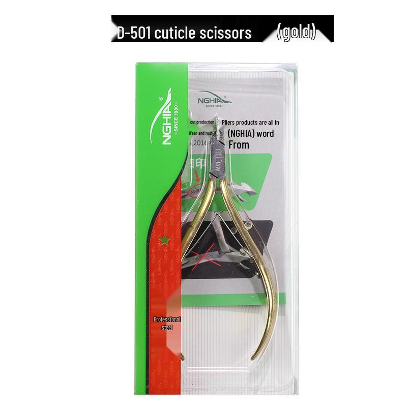 

Recommended Authentic NGHIA Vietnam Nail Tools: Professional Cuticle Nipper for High-End Nail Salons
