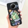 For Xiaomi Redmi Note 9T Note 9 5G Case Fashion Flower Shockproof Silicone Soft Matte Phone Cover For Xiomi Redmi Note 9T Fundas