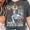 Jahmyr Gibbs 90s Styles Shirt and Kids Tshirt , Game Day Vintage Bootleg Tee Shirt and Kids Tshirt