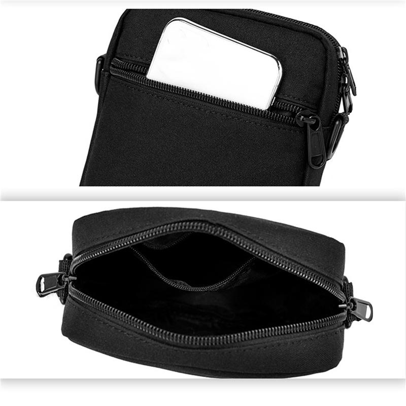 Mini Crossbody Shoulder Bag For Men Lightweight Small Messenger Satchel Bag For Travel Casual
