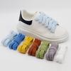 Quality 1.5cm Wider Plush Rope Laces for Shoes Fluffy Shoelaces Casual Sneakers Flat Shoelace 100/120/140/160CM Shoe Accessories