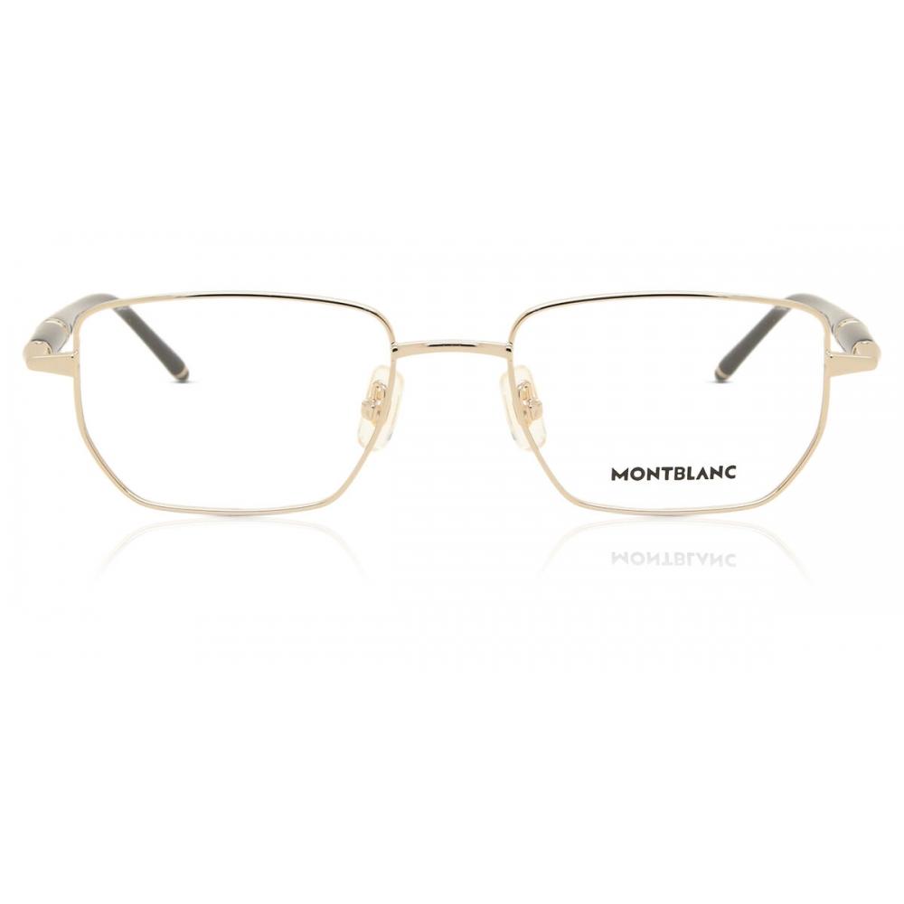 

Mont Blanc Mb0347o Asian Fit 001 Мужские очки Gold/52
