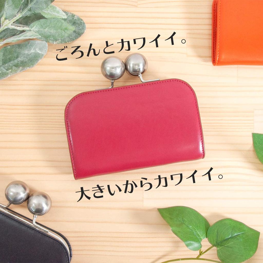 [RafiCaro] Large Clasp Wallet for Women, High Capacity, Genuine Leather, Large Bill Compartment, Coin Purse, Card Pockets, Leather Wallet, Black
