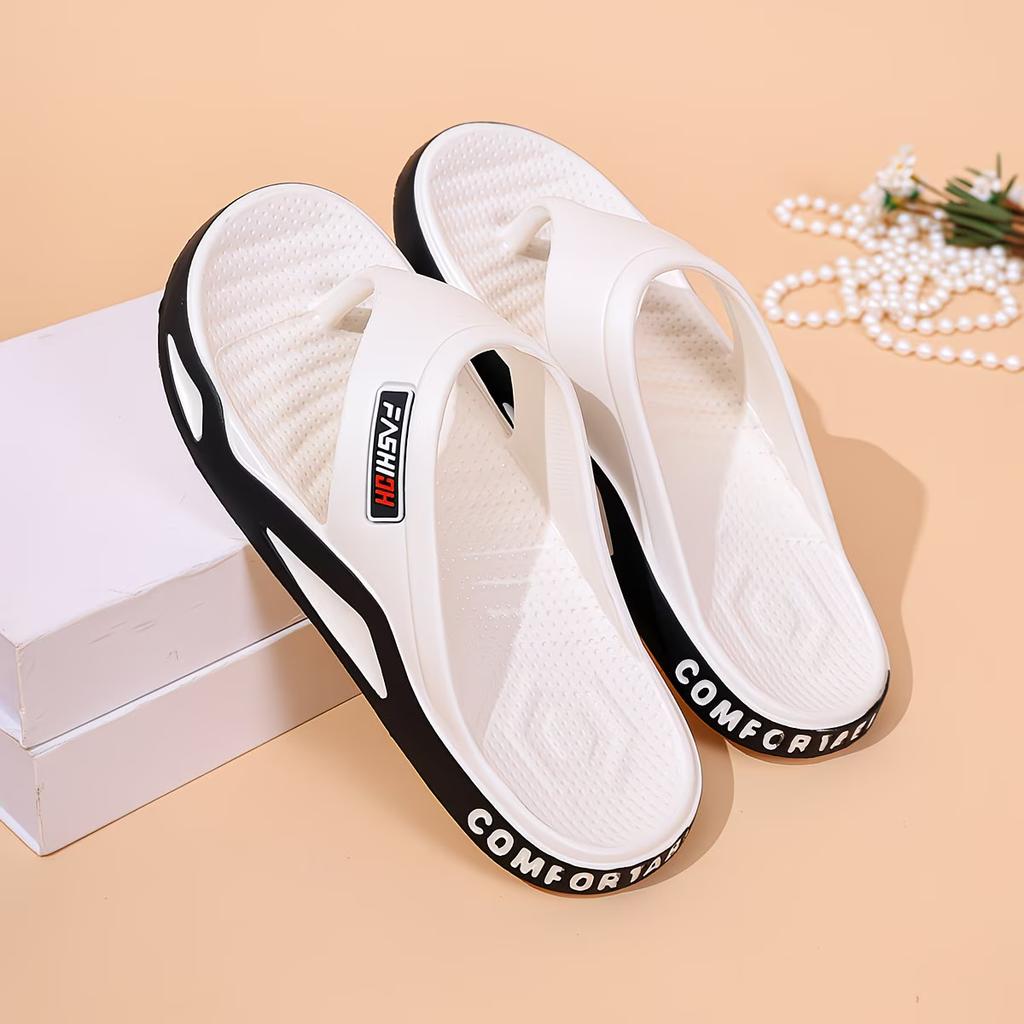 Elegant Women'S Flip Flops | Easy Design, Unisex, Perfect for Daily Commute or Beach Trips, All-Season, EVA Material, Women Shoes