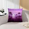 Neon Night City Landscape 80S Cyberpunk Car Cushion Cover 30X50 Polyester Sofa Cushions Throw Pillow Home Decoration Pillowcover