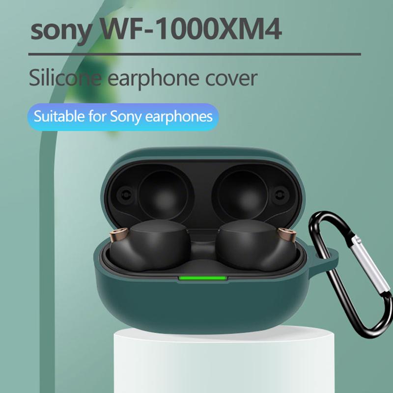 Měkké silikonové pouzdro pro kryt sluchátek Wf-1000Xm4 Kryt nabíjecí krabičky