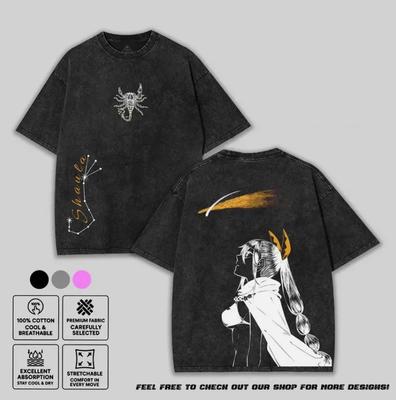 Re Zero Shaula Anime T-Shirt Sternbild Skorpion Vintage Grafik T-Shirt Unisex !!