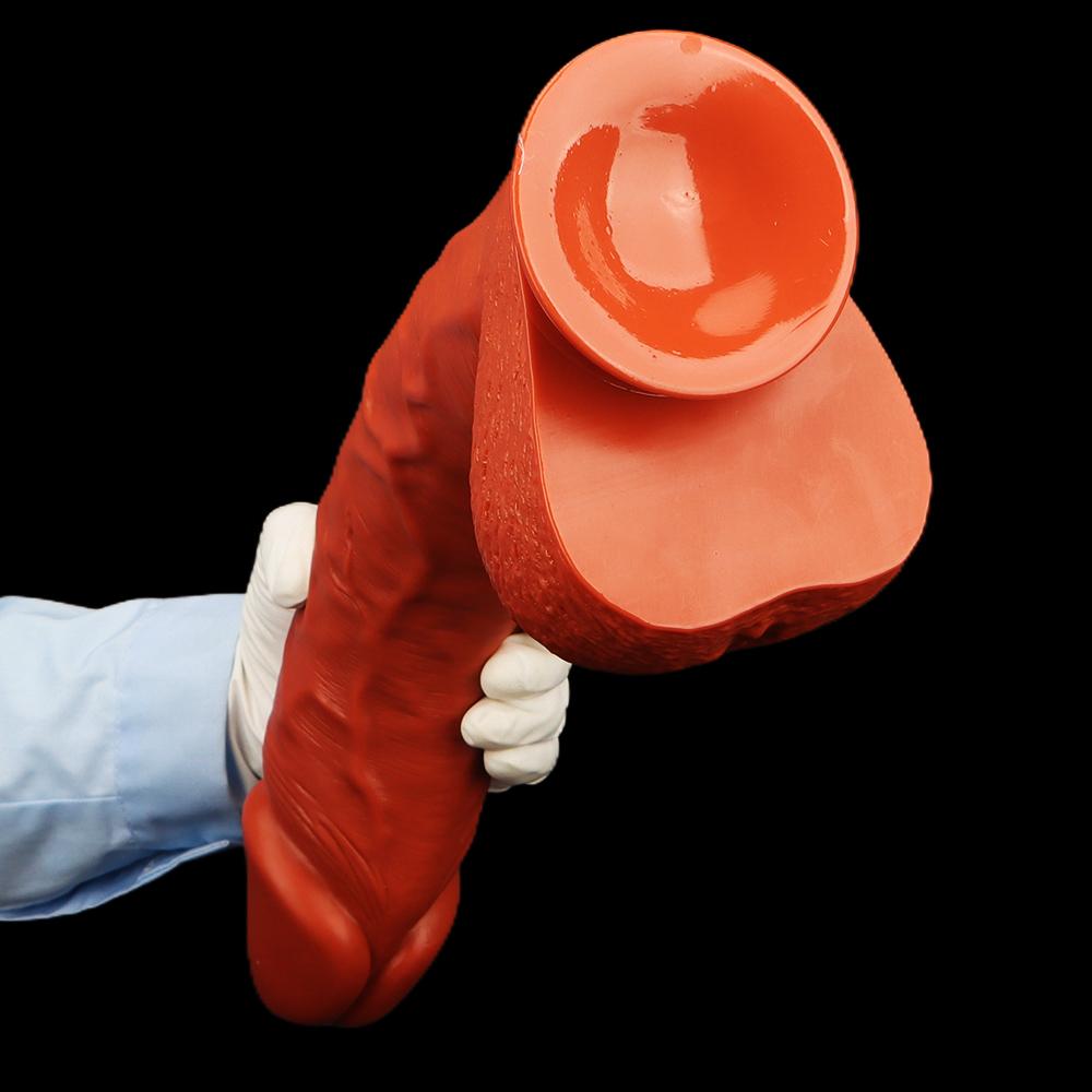 Großer Dildo Analplug mit Saugnapf Gewinde Analkugeln Analdildo Fisting Realistischer Penis