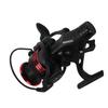 Spinning Reel Front Rear Dual Drag Knob Fishing Drag Reel 9+1BB 4.7:1 Metal Wire Cup for Reservoir Carp Fishing(AO6000 )