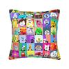 BFDI Inanimate Insanity All Characters Pillowcases  Novelty Pillow Case For Couch Sofa Bedroom Comfy Pillow Cover