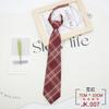 Tie Plaid Women Free Knotting Student College Style Japanese Short Uniform School Uniform Accessories Lazy