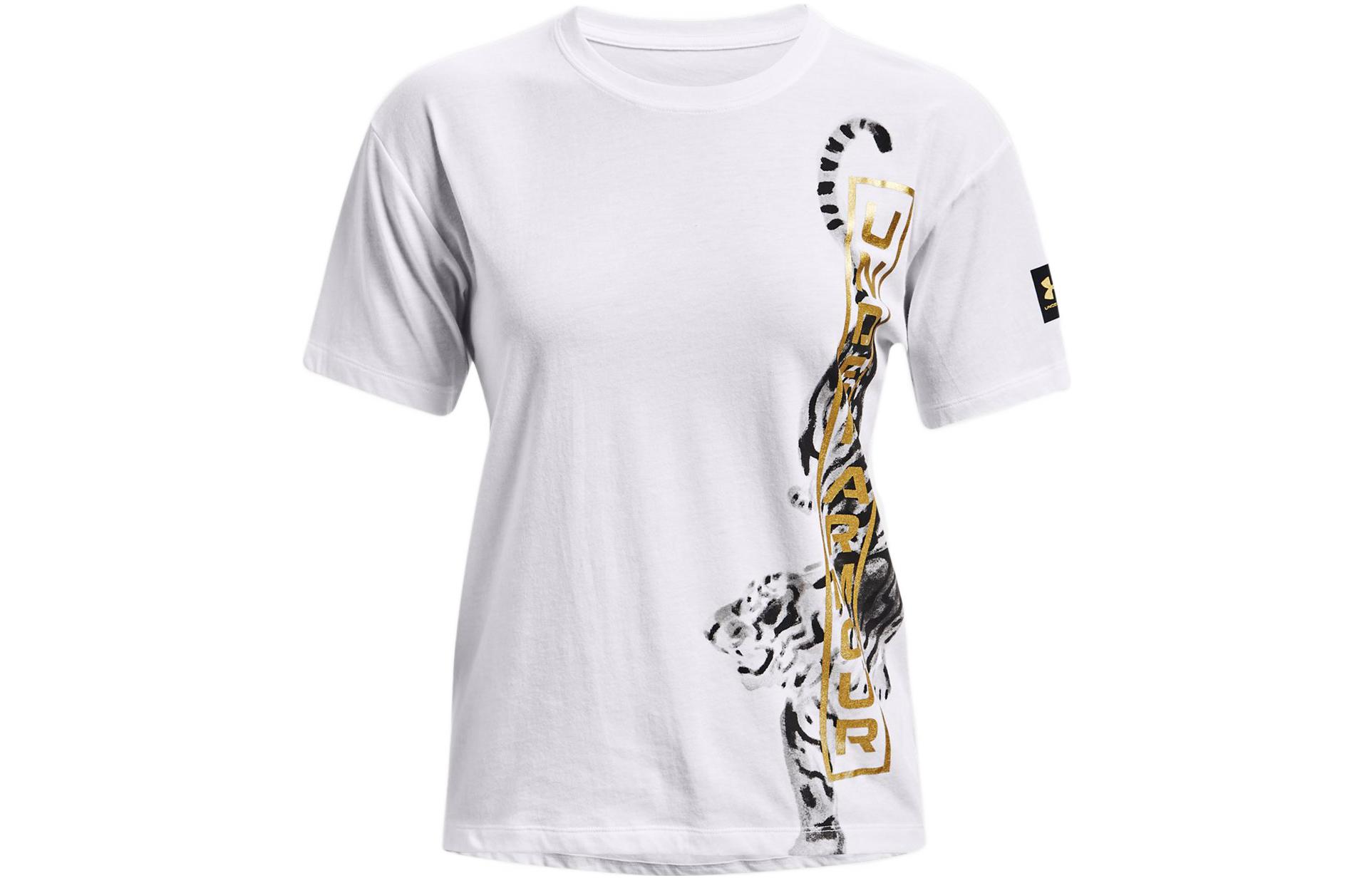 Under Armour UA Chinese New Year T Shirt Women s White 1366121-100 L