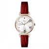Fashion Red Belt Ladies Watch Women'S Wind Diamond Trend Personalized Girls Watch