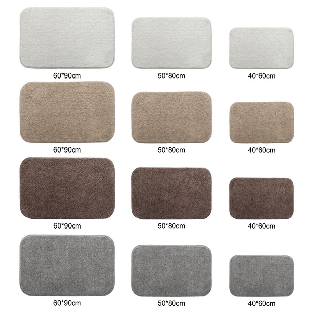 Bathroom Rug Non Bath Mat for Water Absorbent Comfortable Carpet