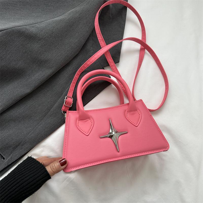 Trendy Street Style Small Square Bag Unique Retro Shoulder Bag For Daily Use