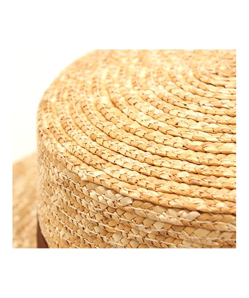 Yunibeosyeolkemiseuteuli Kangkang Brown Line Panama Hat