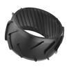 1pcs Wheel Protection 85*44mm Black For Front Wheel
