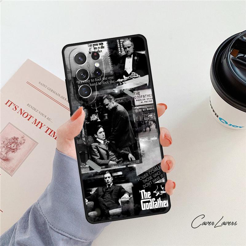 United States TV The Godfather phone case For Samsung Galaxy S24 S25 S23 S22 Ultra Note 10 20 Plus S20 S21 FE Cover
