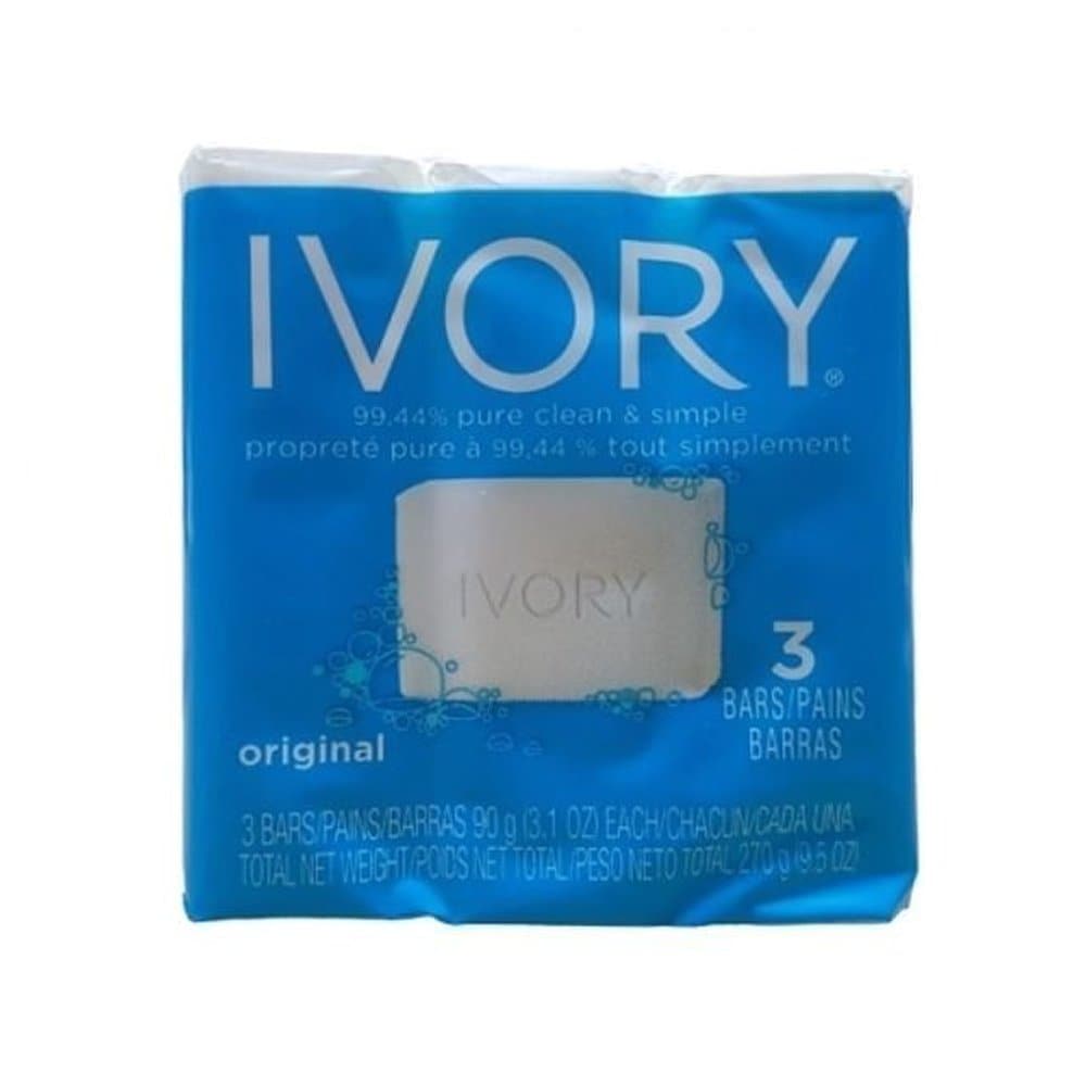 

pure clean ivory original soap 3 pack face wash soap