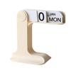 Desk Calendar with Dates Week Month Displays Flipping Permanent Calendar Office Desk Calendar for Planning Scheduling