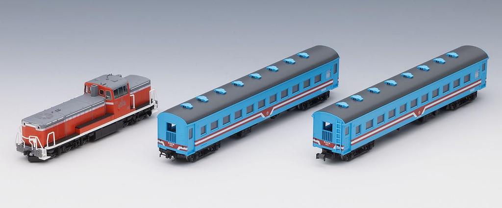 TOMIX N Gauge Tarumi Railway Passenger Train Ohafu 500 Tarumi Railway Set 98585 Model Railway Diesel Locomotive (TDE10 3, type, color)