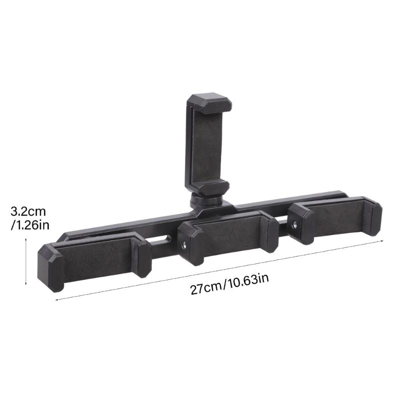 Universal Mobile Mounts Multiple Scene Phone Holders Adjustable Phone Clamps Simple Installation for 4.5 to 7inch Devices