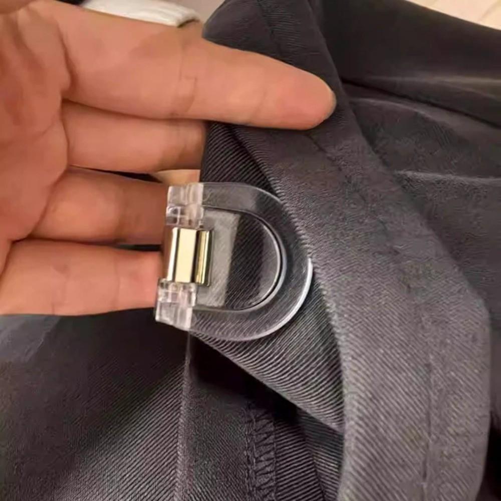 4PCS Non-slip Leg Shortening Clip Multi-functional Page Support Clips  for Shortening Trouser Legs