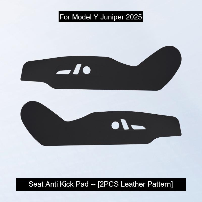 For Tesla Model 3/Y 2017-2025 Seat Side Door Anti Kick Mats Seat Side Protection Sticker Pads Scratch-resistant Cover Mats