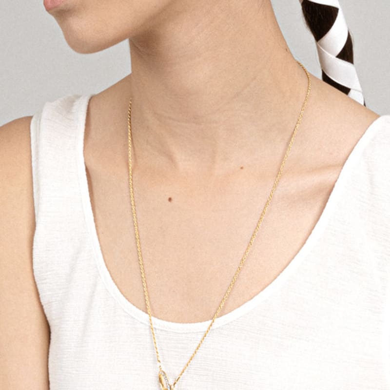 Ahndronico set heart necklace