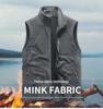 2025 Windproof Fleece Vest - Velvet-Lined, Thick, Warm, Stand-Up Collar, Sleeveless for Autumn & Winter