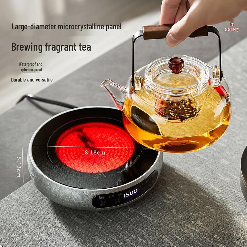 Electric Ceramic Tea Stove and Kettle Set
