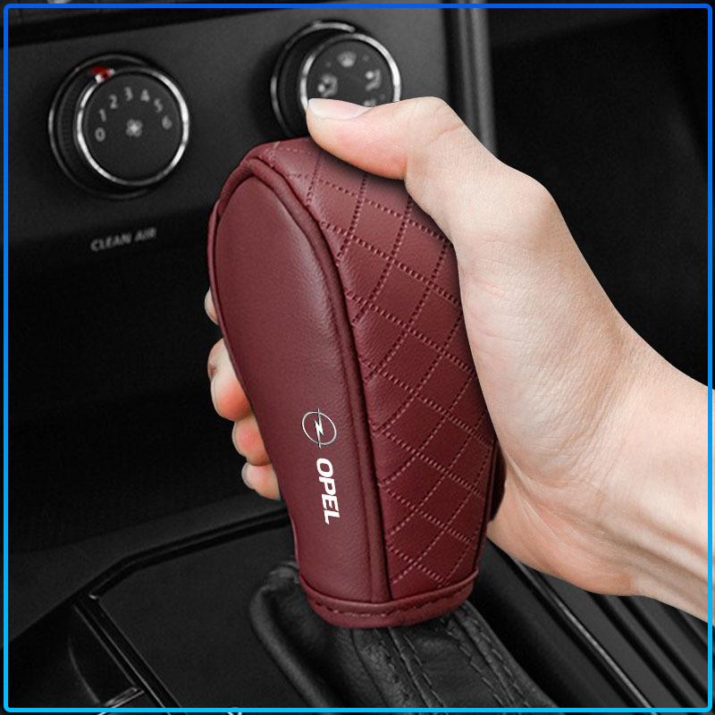 1Pcs Car Shift Handle Covers Non-Slip Change Lever Gearshift Cover For Opel Astra H G J Insignia Mokka Zafira Corsa Vectra B C D