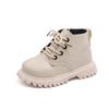 Autumn New Style Children's Fashion British Short Boots / Boys' Side-Zipper Trendy Martin Boots / Girls' Soft-Sole Casual Boots (Solid Color)